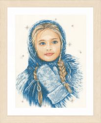 PN-0169674 Набор для вышивания LANARTE "Winter Girl"