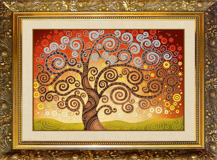  Алмазная мозаика МИЛАТО "Дерево счастья" N-132