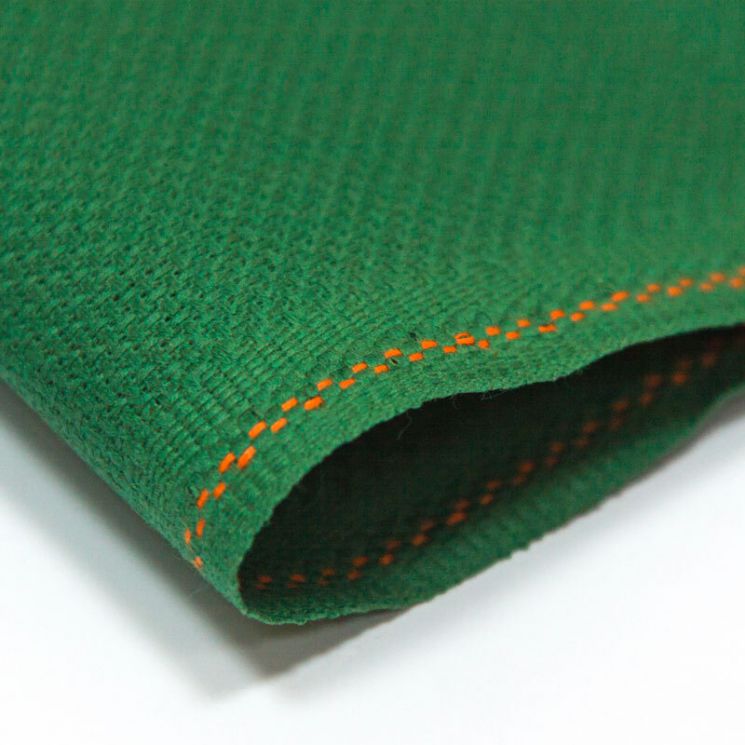 3706/6037 Канва в упаковке Zweigart Vintage Stern-Aida 14 ct, цвет темно-зелёный/dark green