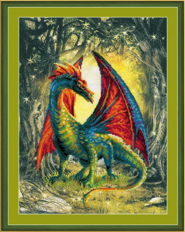 Набор для вышивания RIOLIS "Лесной дракон" 0057РТ 