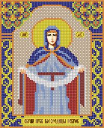ИМА4-010 Алмазная мозаика ТМ НАСЛЕДИЕ "Пресвятая Богородица Покров"