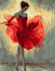 GX27269 Картина по номерам Paintboy "Танец в красном"