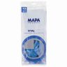 Перчатки латексные MAPA Superfood/Vital 177, внутреннее хлорированное покрытие, размер 10 (XL), синие