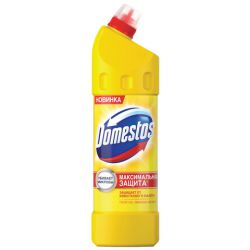 Чистящее средство 1,5 л, DOMESTOS (Доместос) "Лимонная свежесть", с отбеливающим эффектом, 67682978