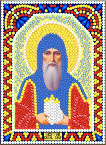 ИМА5-077 Алмазная мозаика ТМ НАСЛЕДИЕ "Святой Князь Олег"