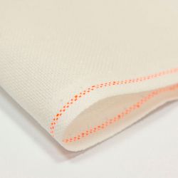 3984/101 Ткань равномерного плетения Zweigart Murano 32ct, 50х35 см. цвет молочный