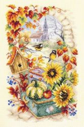 110-950 Набор для вышивания Чудесная игла "Яркая осень"