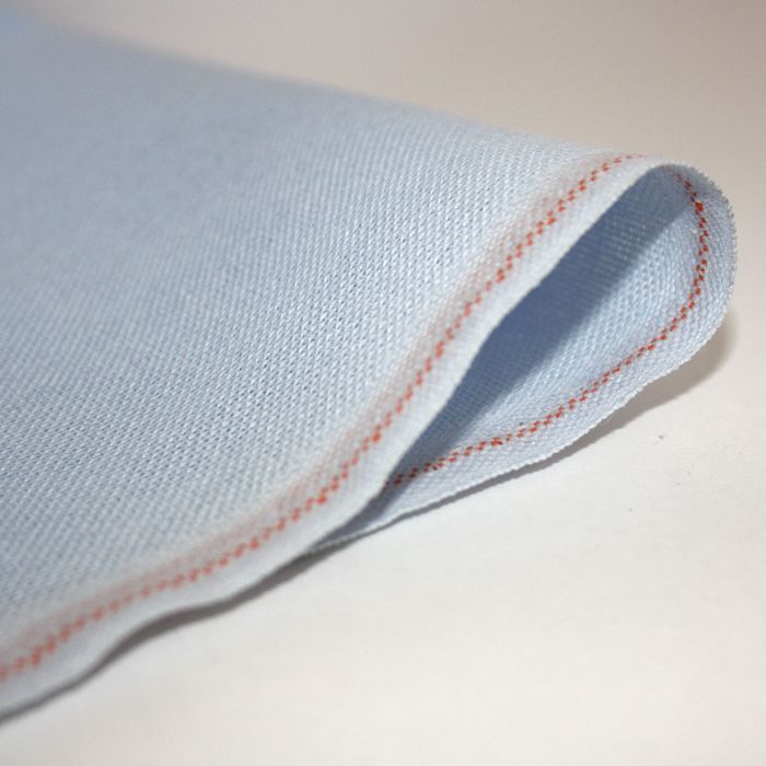 3984/503 Ткань равномерного плетения Zweigart Murano 32ct, 50х35 см, цвет светло-голубой (light blue)