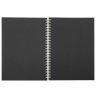 Скетчбук, 4 типа бумаги (акварельная, белая, черная, крафт) 146х204 мм, 60 л., гребень, BRAUBERG ART, АНИМЕ, 115066