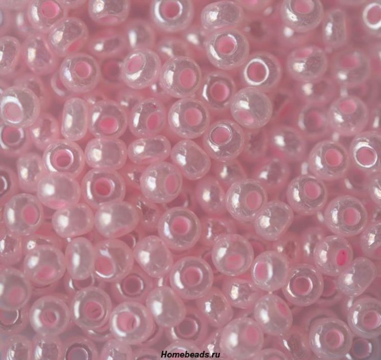 Бисер Preciosa 37173 пастельно-розовый жемчужный