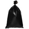 Мешки для мусора 120 л, черные, в рулоне 10 шт., особо прочные, ПВД 40 мкм, 70х110 см, LAIMA, 605341
