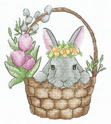 В-37 Набор для вышивания Сделай Своими Руками "Весенний кролик"