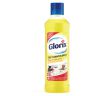 Средство для мытья пола дезинфицирующее 1 л GLORIX (Глорикс) "Лимонная Энергия", без хлора, 8677296