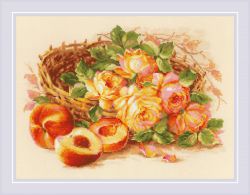 1827 Набор для вышивания Riolis "Сочный персик"