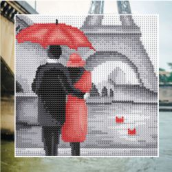 БСА25-052 Алмазная мозаика ТМ Наследие "Пара в Париже"