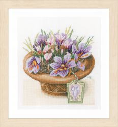 PN-0168601 Набор для вышивания LANARTE "Crocus Flowers"